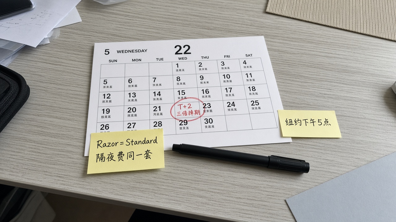 Pepperstone Razor 和 Standard 怎么选?点差、佣金与隔夜费的成本计算